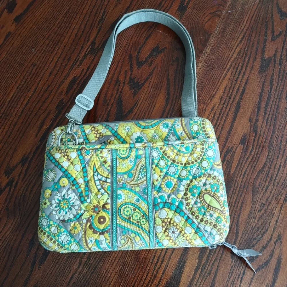Vera Bradley mini laptop case IPad Lemon Parfait